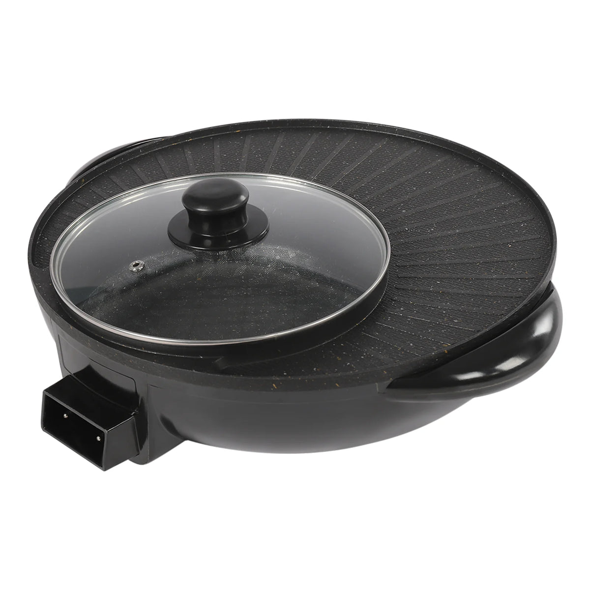 Portable Circular Hotpot Grill Combo Nonstick E1257