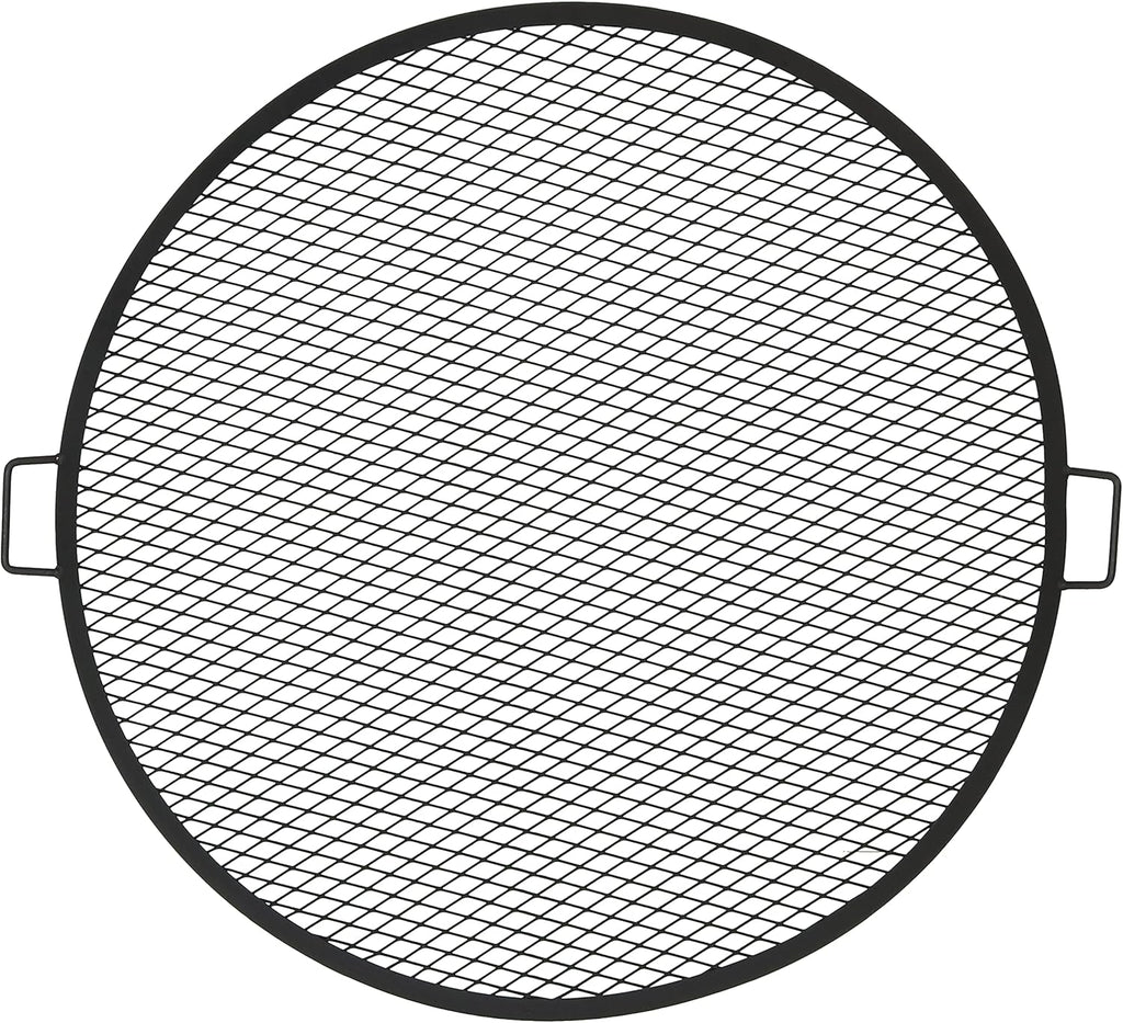 Round Heavy-Duty Steel Fire Pit Cooking Grate R98086