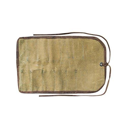 Waxed Canvas Tool Roll H7237