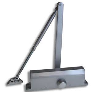 Surface Mount Door Closer with Back-Check Size 4 Aluminum Q721