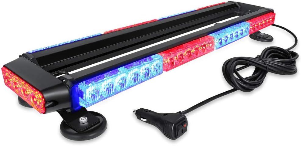 Red White LED Emergency Strobe Light Bar M8521