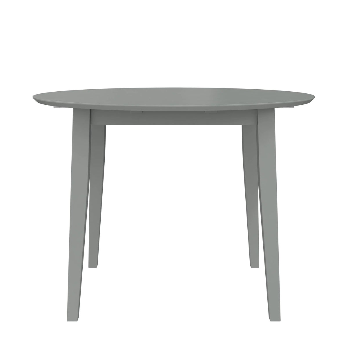 3-Piece Wood Dining Set with Double Drop Leaf Gray I4154