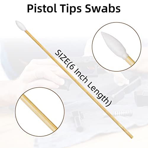 600PCS Long Cotton Bamboo Gun Cleaning Swabs I915538
