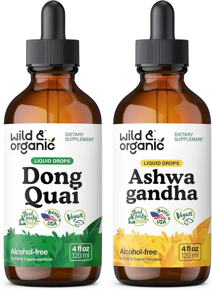 Dong Quai and Ashwagandha Tincture 4 fl oz K6244