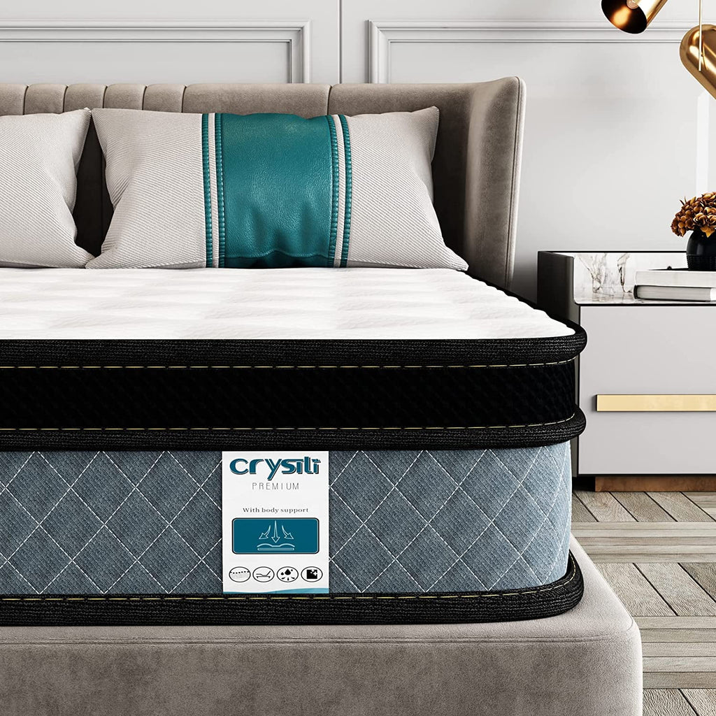 King Size Memory Foam Hybrid Innerspring Mattress S39858