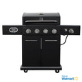 4-Burner Gas Grill with Side Burner W582