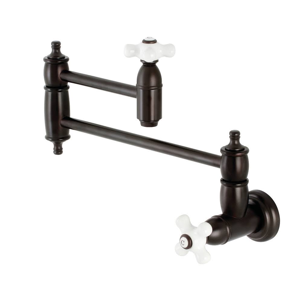 Oil Rubbed Bronze Wall Mount Pot Filler I70948