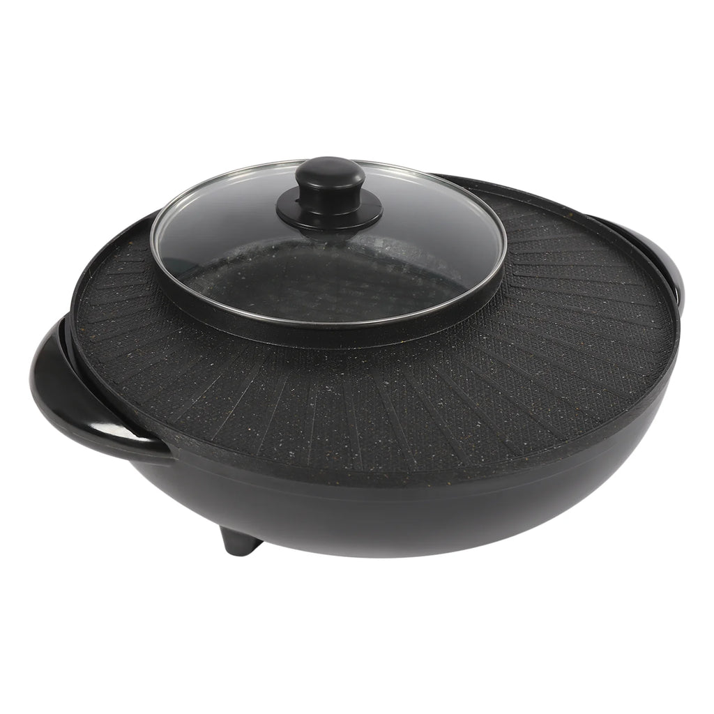 Portable Circular Hotpot Grill Combo Nonstick E1257