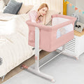 Pink 3 in 1 Folding Bassinet with Mattress B85650