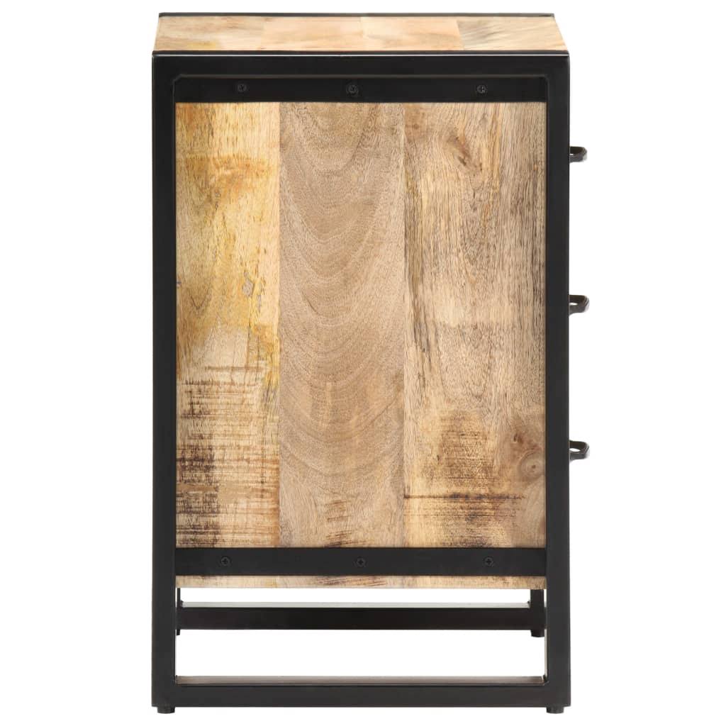 Solid Mango Wood Bedside Cabinet F688911