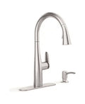 Pull Down Sprayer Kitchen Faucet Stainless V791546