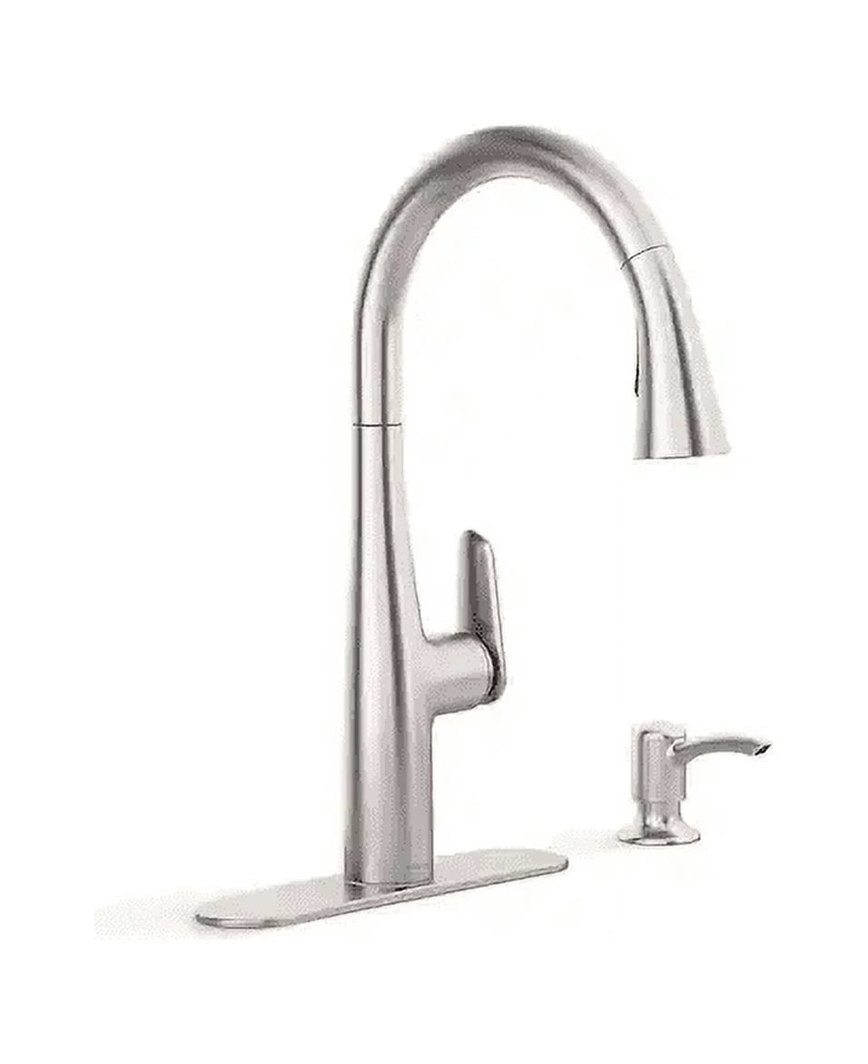 Pull Down Sprayer Kitchen Faucet Stainless V791546