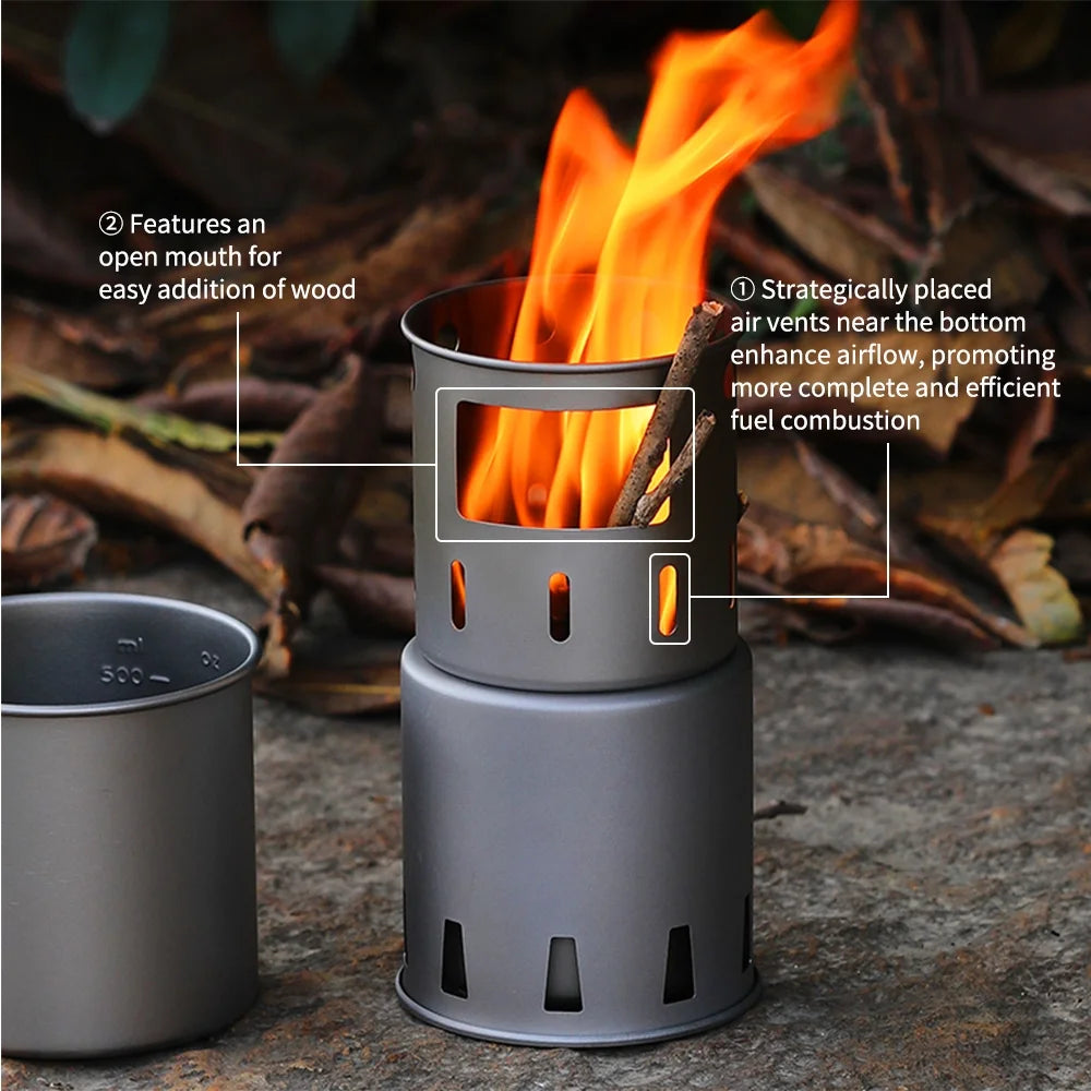 Portable Wood Burning Stove E544393