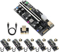 PCIE Riser 10 Solid Capacitors with RGB LED Light & 60cm USB 3.0 Extension Cable, Pack of 2 G27239