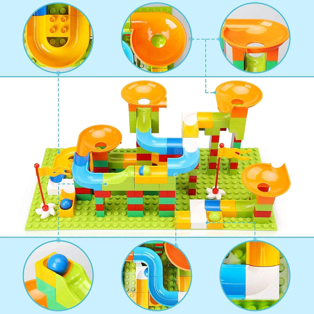 152 PCS Marble Run Set Building Blocks X314914