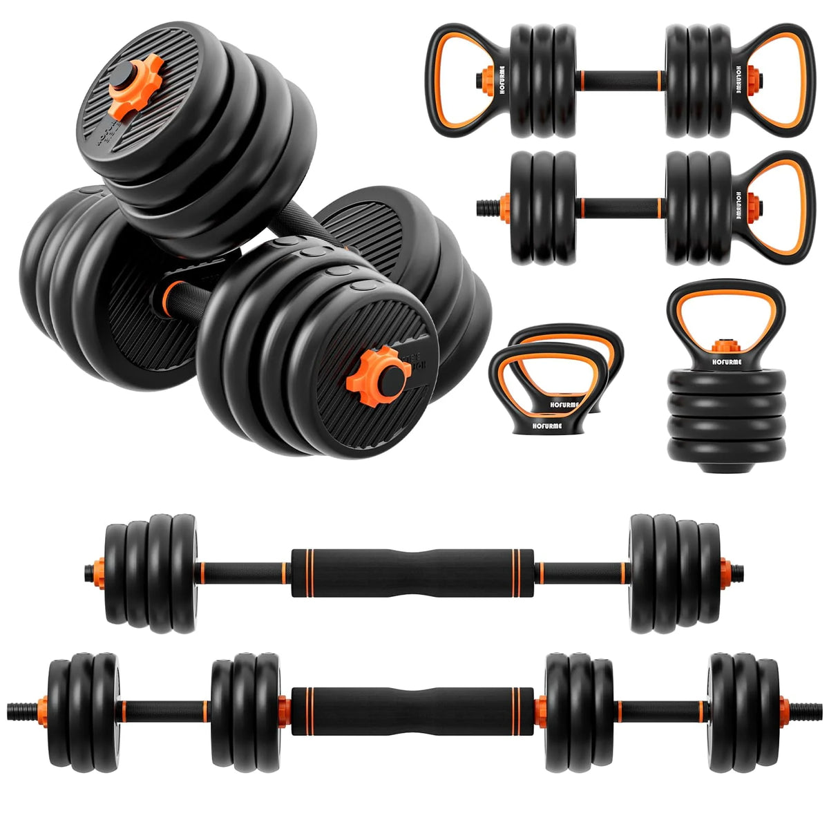Adjustable Dumbbell Set, Black K984977