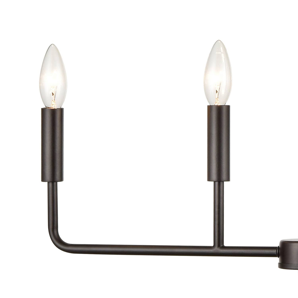 4 Light Small Chandelier Oil Rubbed Bronze T698025
