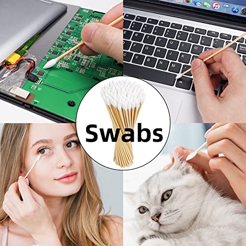 600PCS Long Cotton Bamboo Gun Cleaning Swabs I915538