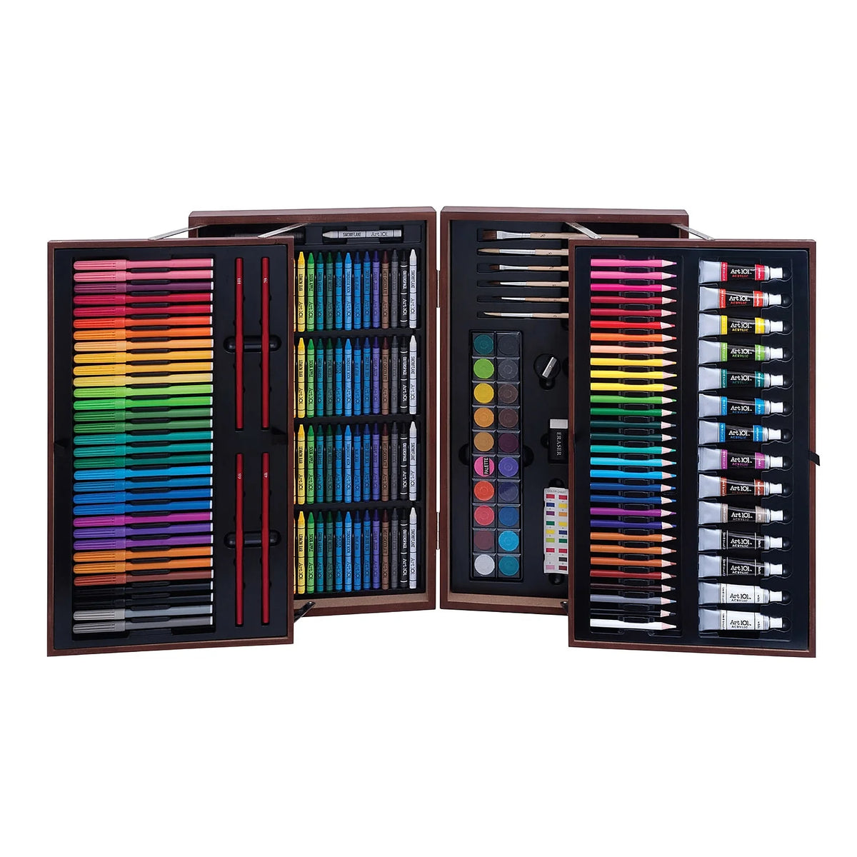 215 Piece Art Set in Wood Case B175945