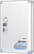 Key Lock Box, Key Cabinet Wall Mount with Key Tag G6579