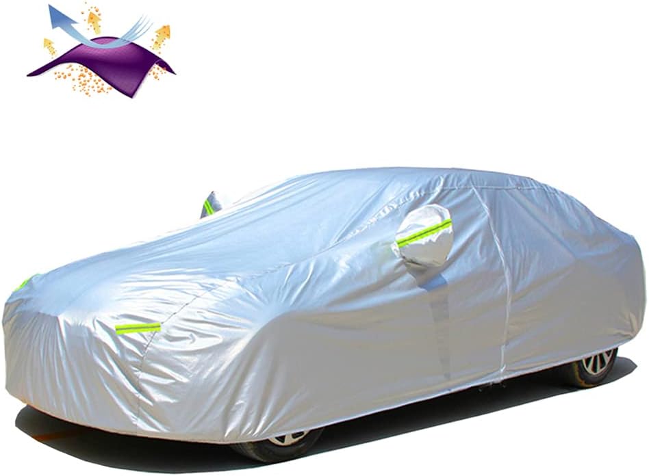 Waterproof All Weather SUV Car Cover with Zipper Door T8028