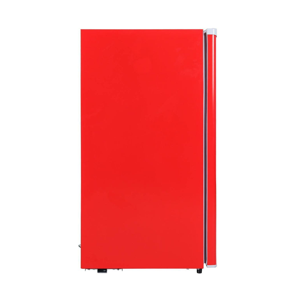 Red 3.2 Cu ft Single Door Mini Fridge Y6037