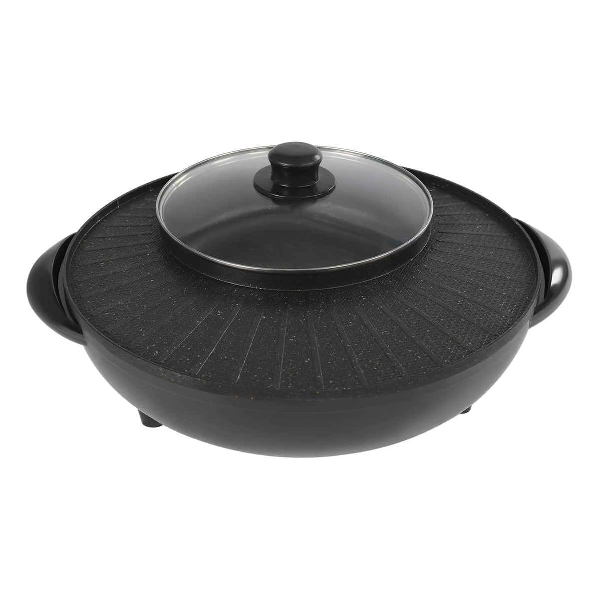 Portable Circular Hotpot Grill Combo Nonstick E1257