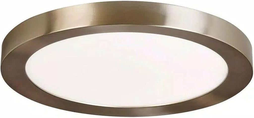 Brushed Nickel LED Flush Mount Pack of 2 P485653