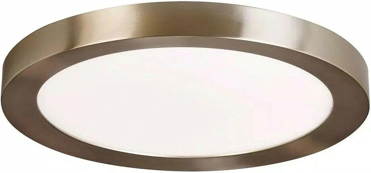Brushed Nickel LED Flush Mount Pack of 2 P485653