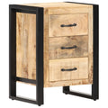 Solid Mango Wood Bedside Cabinet F688911