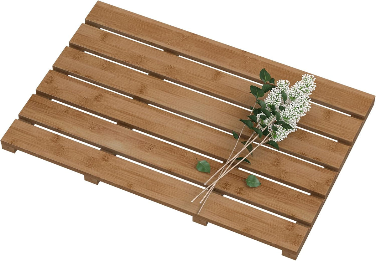 Bamboo Wooden Non-Slip Bath Mat H133