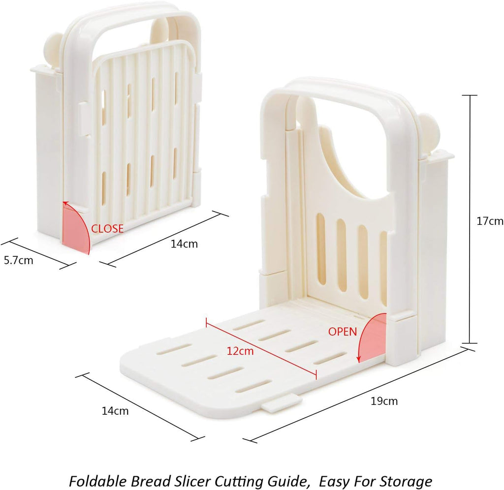 Adjustable Bread Slicer with 4 Slice Thickness P768