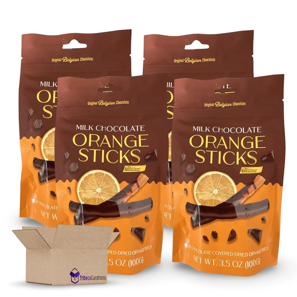 Milk Chocolate Orange Sticks 3.5 Ounce Bag Pack of 4 Q6439