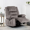 Recliner Chair with Heated 360 Degree Swivel Single Sofa Seat Foam Filling S716735