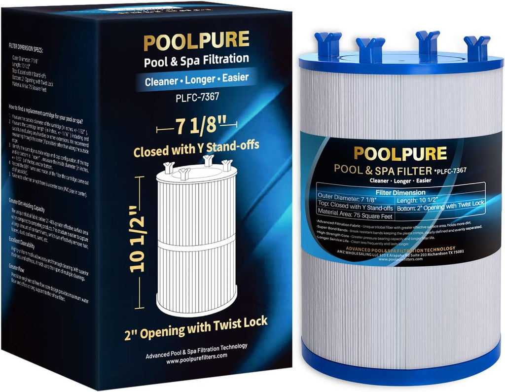 75 sqft Hot Tub Filter Cartridge 2 Pack U642988