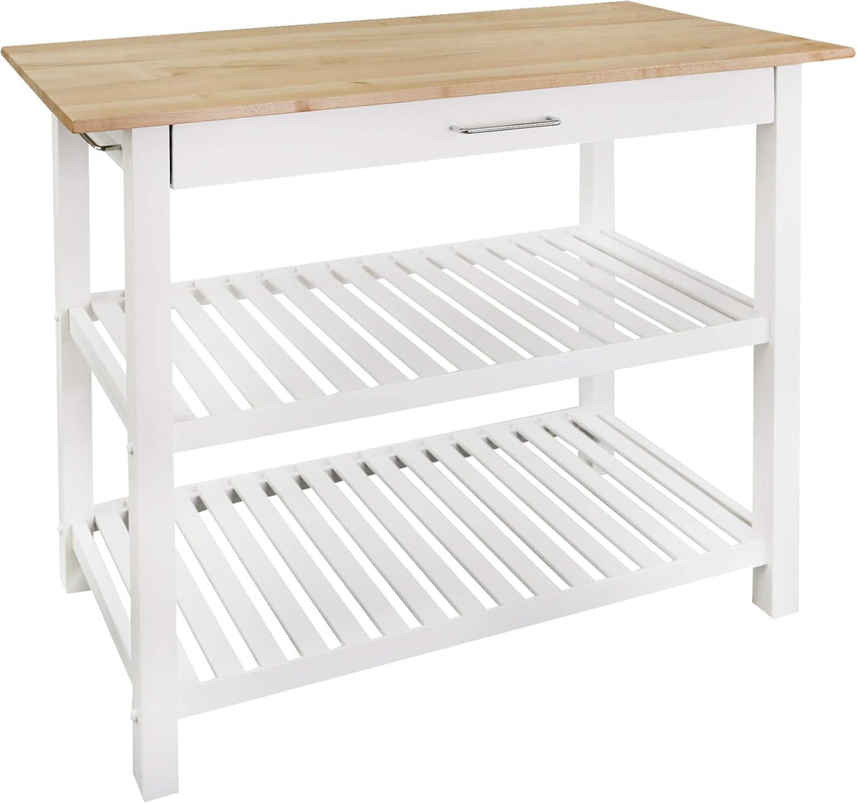 Kitchen Island with Solid American Hardwood Top K706