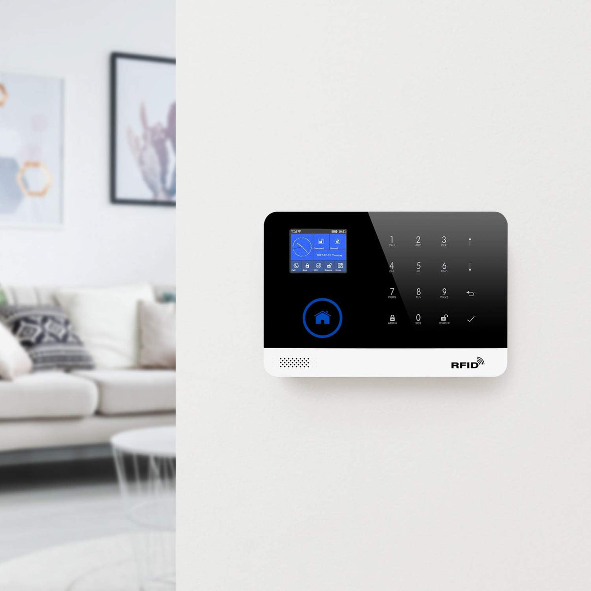 18 Piece Wireless DIY Burglar Alarm Security System O6397