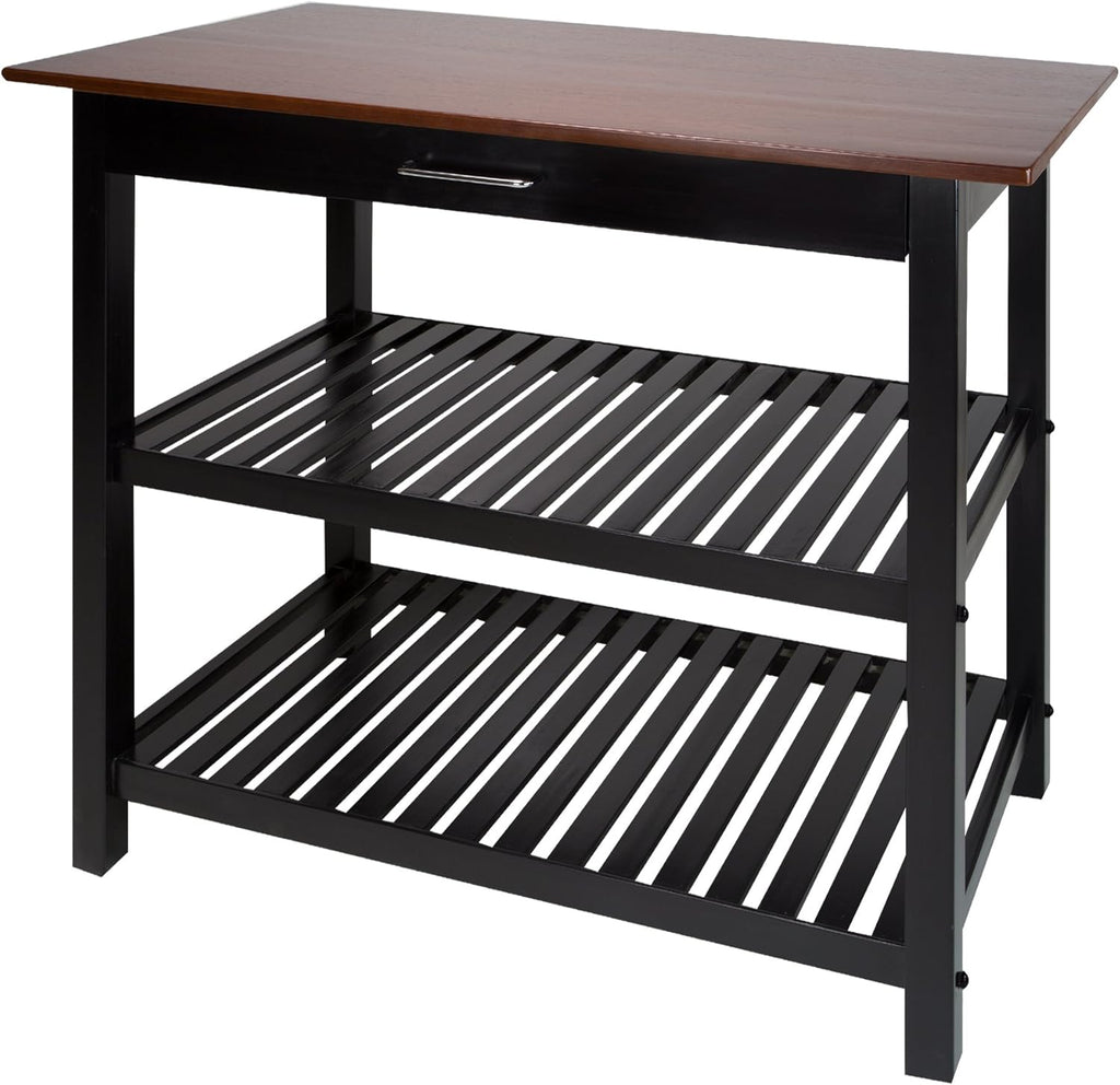 Kitchen Island with Solid American Hardwood Top K706