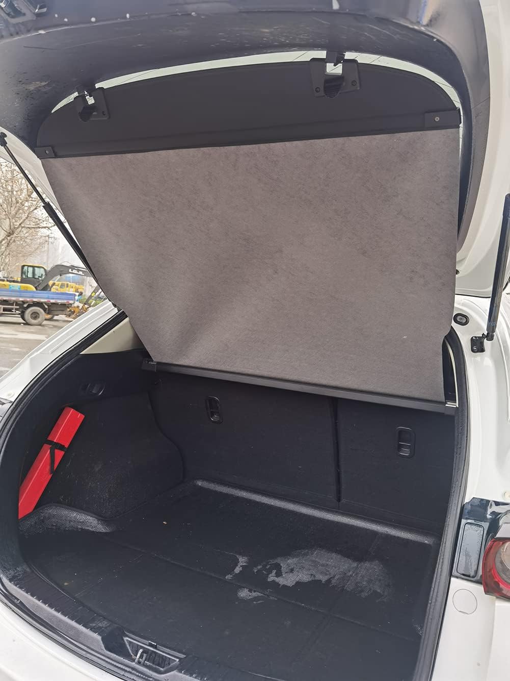 Black Retractable SUV Cargo Cover Pack of 2 C285