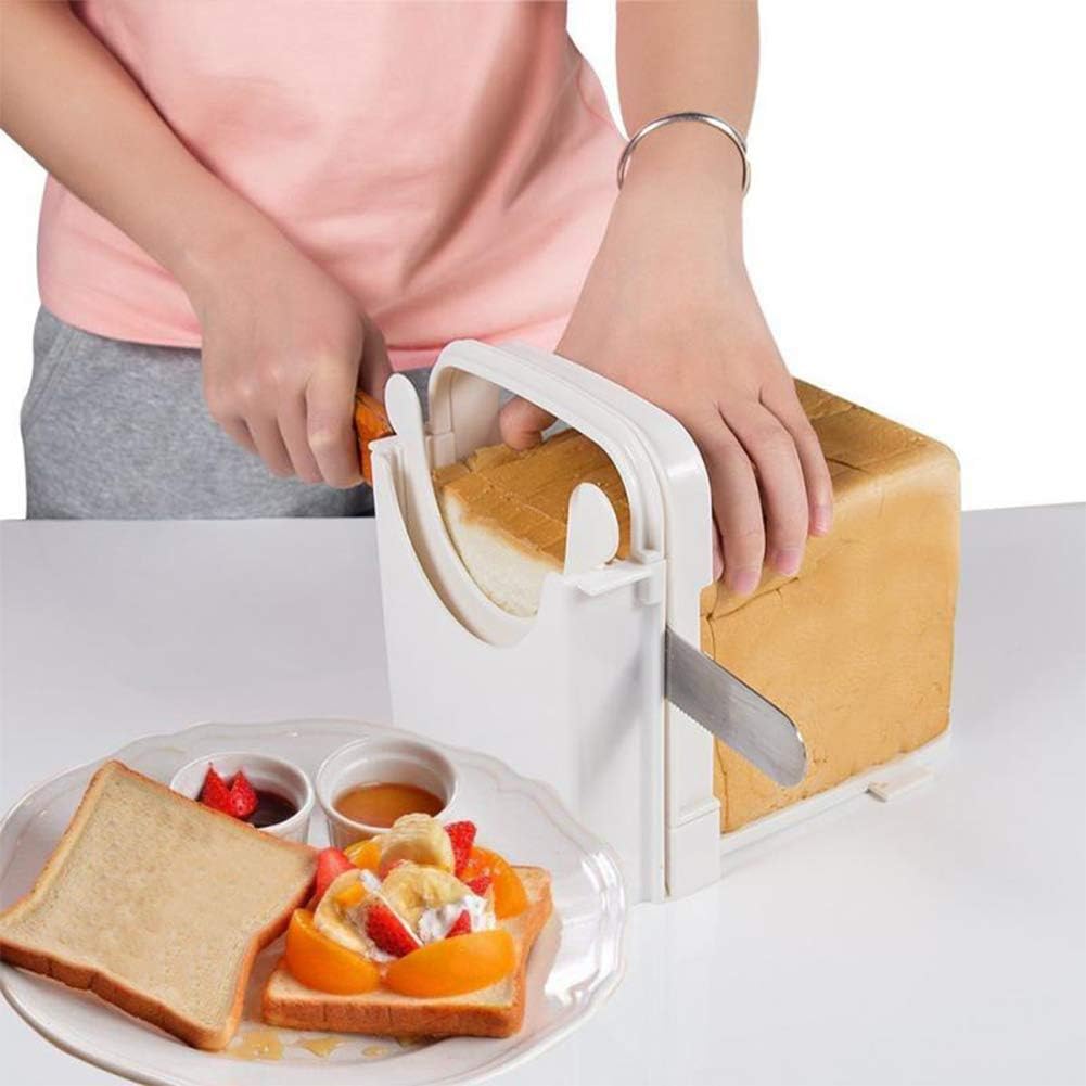 Adjustable Bread Slicer with 4 Slice Thickness P768
