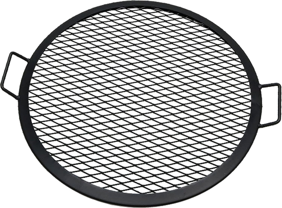 Round Heavy-Duty Steel Fire Pit Cooking Grate R98086