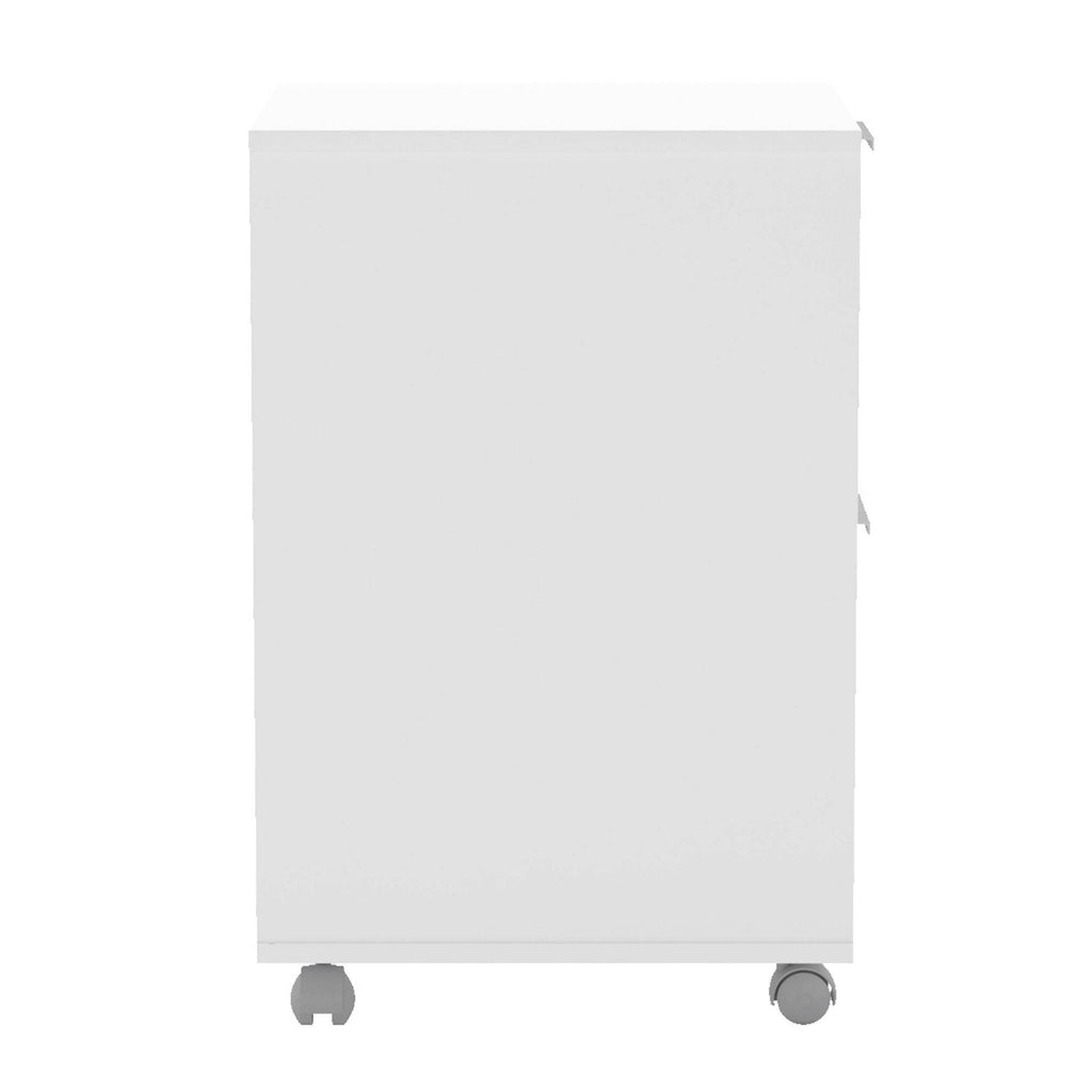 White 2 Drawer File Cabinet J317