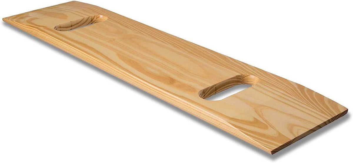 Transfer Board, 30 x 8 x 1, Heavy-Duty Wood, Holds 440 Pounds N87634