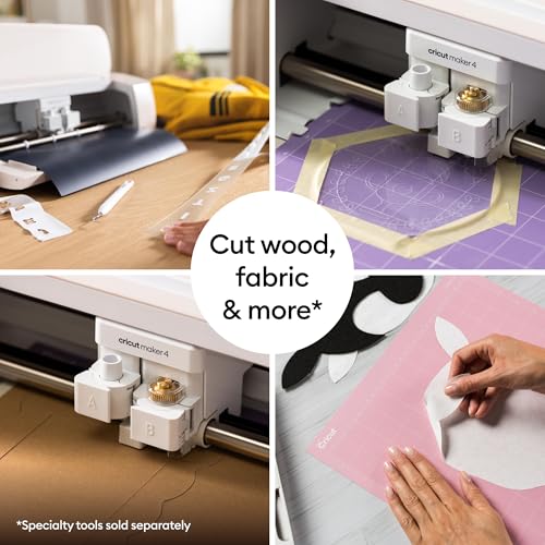 Smart Cutting Machine with Smart Vinyl, Cardstock, Transfer Tape, Iron On HTV, Mat, Pens, Tool Kit R23683