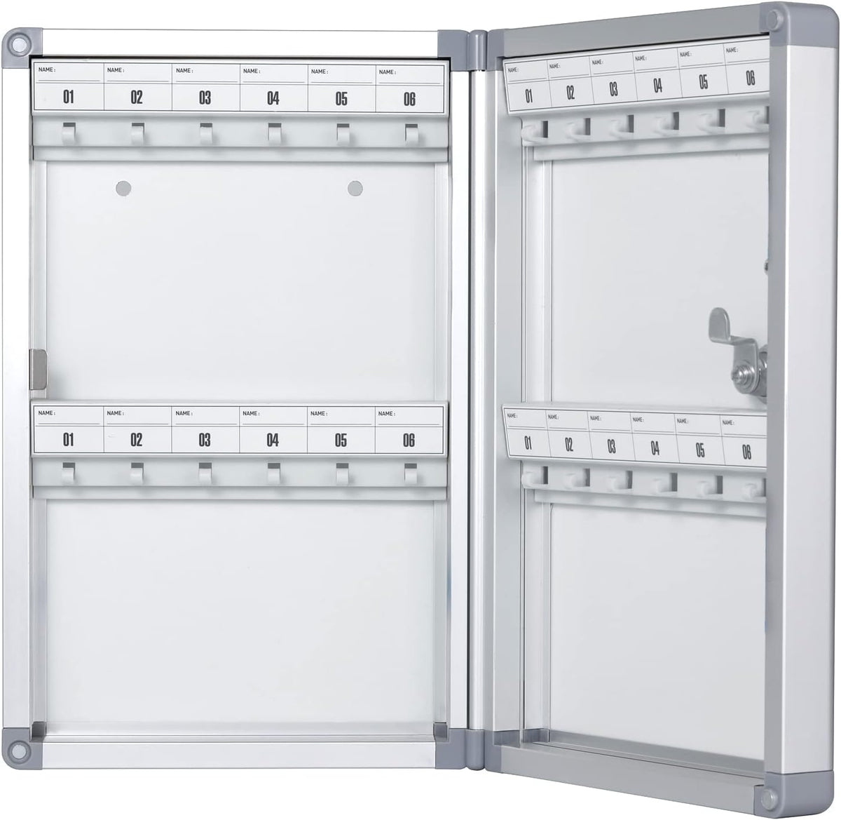 Key Lock Box, Key Cabinet Wall Mount with Key Tag G6579
