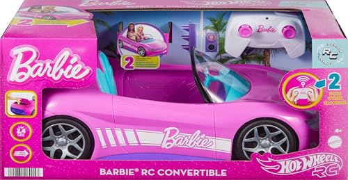 Pink Remote-Control Convertible Toy Car C640
