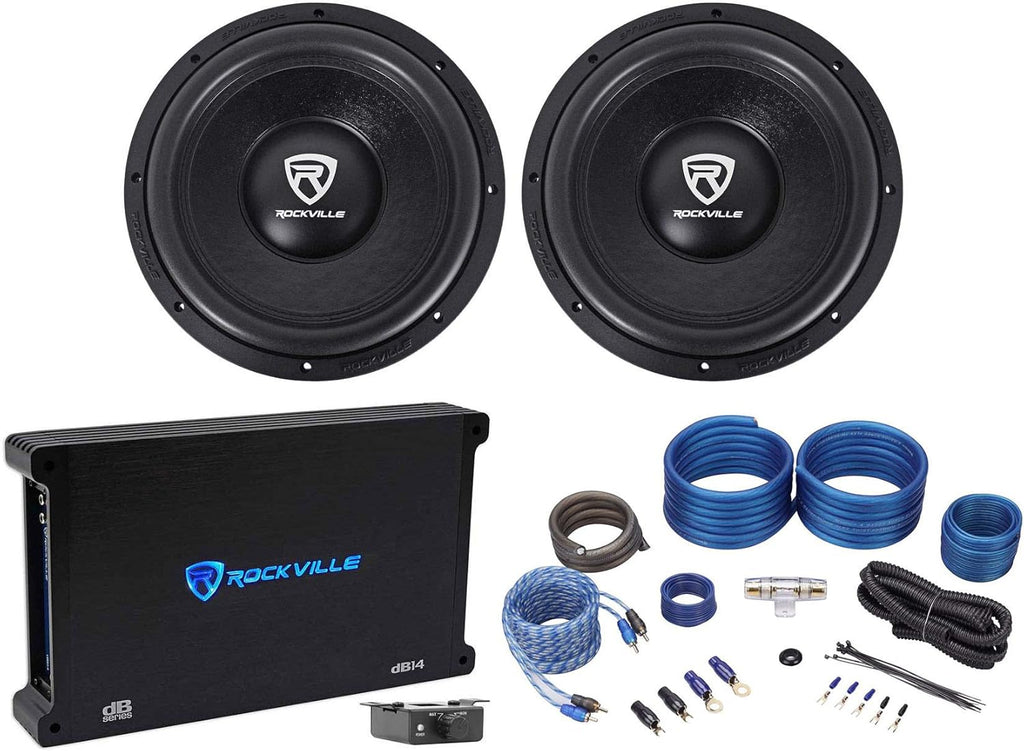 12 4800w Car Audio Subwoofers and Mono Amplifier F41715