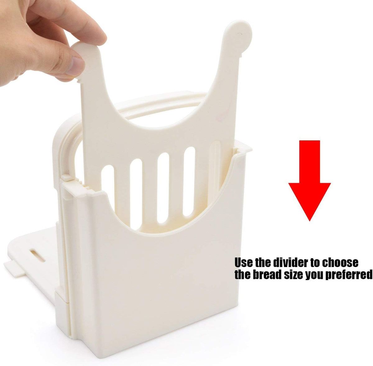 Adjustable Bread Slicer with 4 Slice Thickness P768