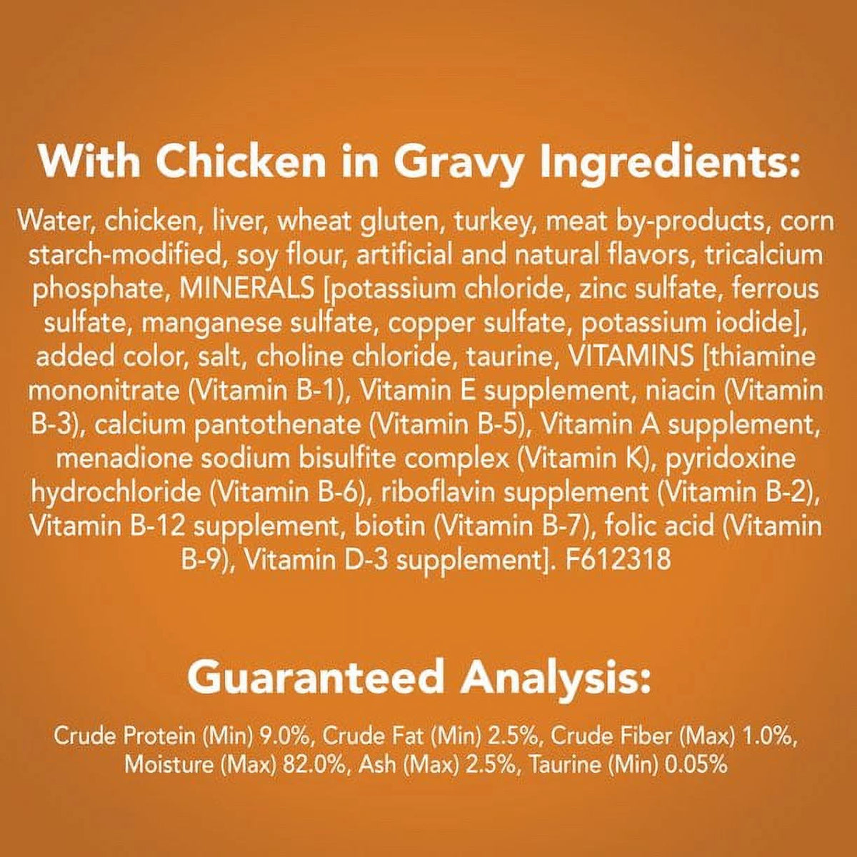 5.5 OZ Wet Cat Food with Chicken (Pack of 12) E4264