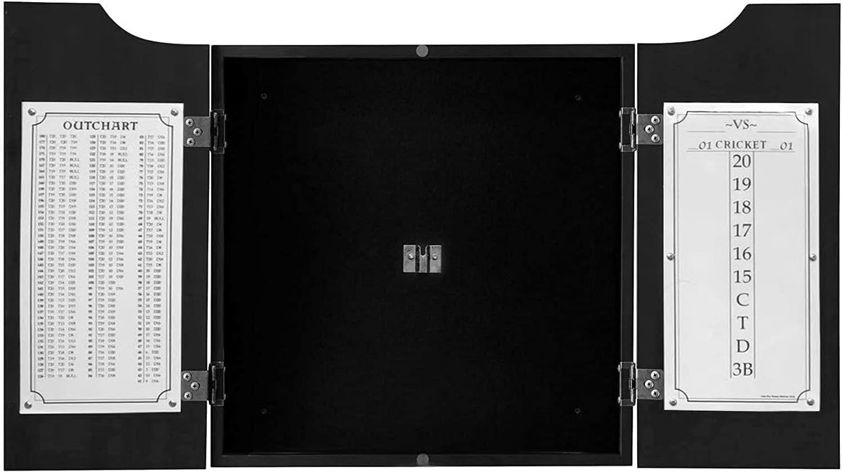 Black Dart Board Cabinet K709